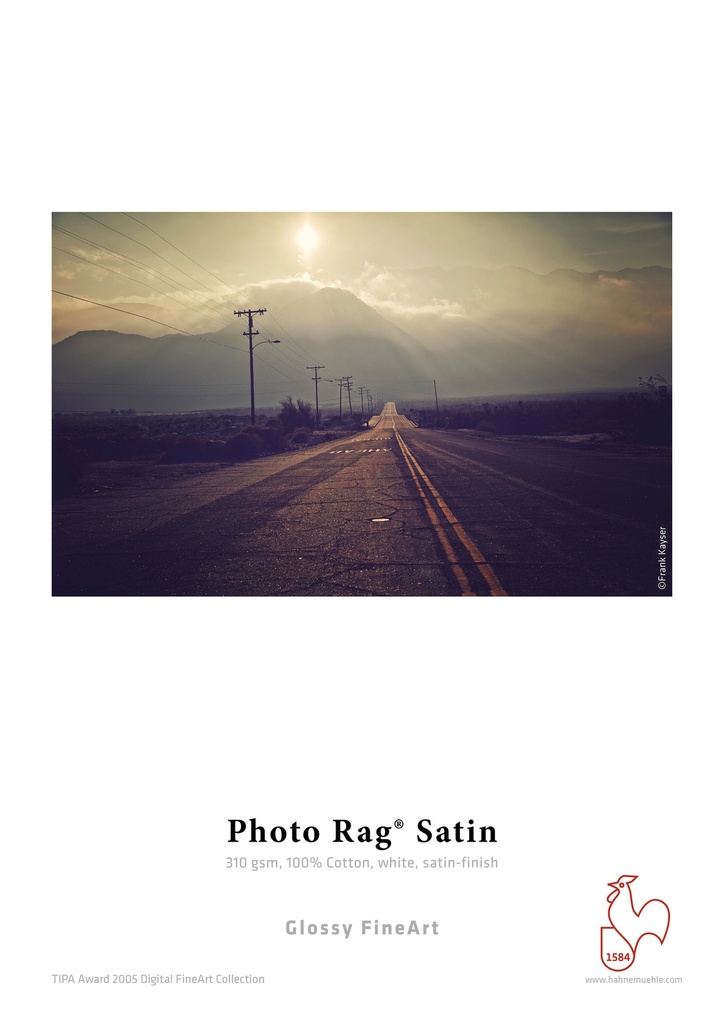 [10643035] Hahnemühle Photo Rag Satin 310 gsm 24'' (61cm) x12m