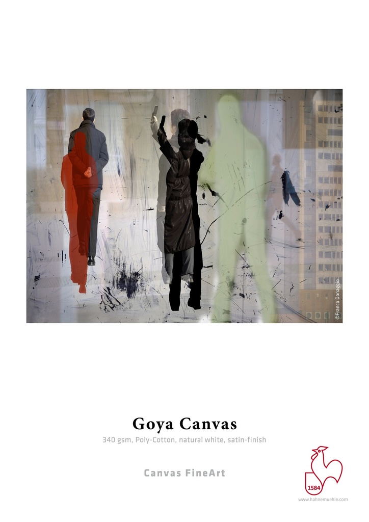 Hahnemühle FineArt Canvas &quot;Goya&quot; 340gsm 44'' (111,8cm) x 12m