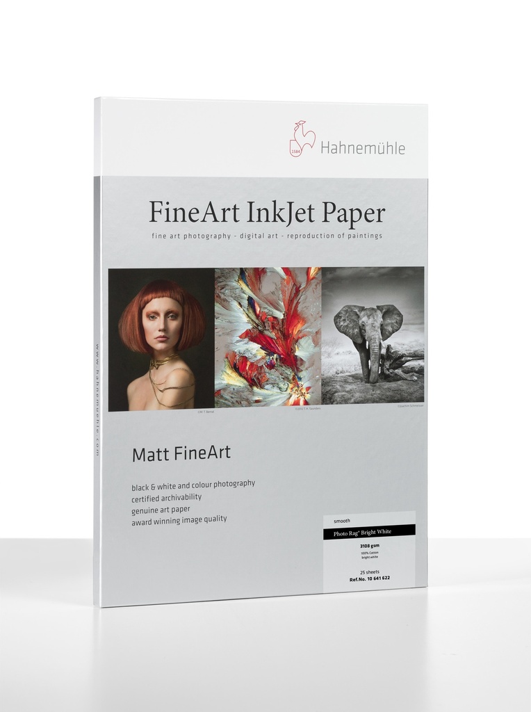 [10640423] Hahnemühle Photo Rag 500 gsm, Box A2, 20 sheets