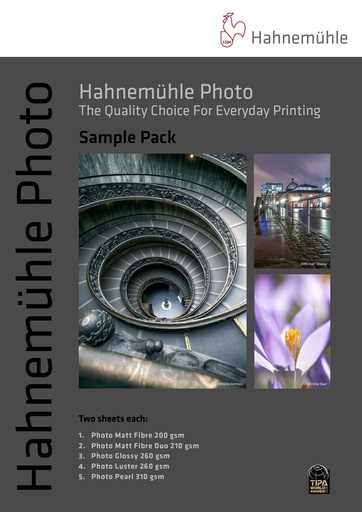 [10603553] Hahnemühle Photo - Sample Pack A4