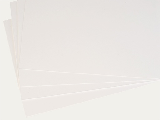 [P015261] Museum quality passepartout. Light white 2.6mm 1.72x2.52m. full sheet
