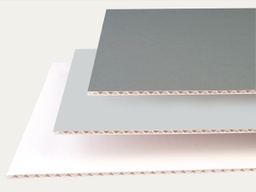 [FW018311] Backing board. Grey-Blue/Natural White. 3.1mm 1.8x2.4cm. full sheet